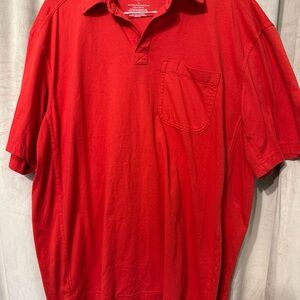 Duluth Trading Co Classic Red Polo Shirt